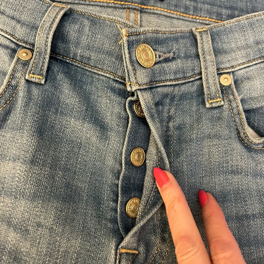 7 For All Mankind Josefina Slim Fit Boyfriend‎ Jeans Buttonfly Women’s Sz 26